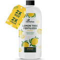16oz Lemon Tree Fertilizer - Makes 16 Gallons of 2-in-1 Liquid Fertilizer, 4-3-6 NPK Liquid Plant Food with Macronutrients + Micronutrients for Lush Growth, Stronger Roots, and Juicy Lemons