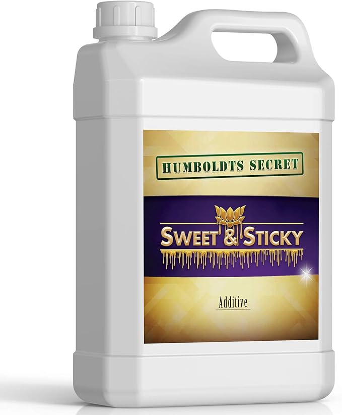 Humboldts Secret Sweet & Sticky Carbohydrate and Saccharide Plant Energy Additive | Indoor and Outdoor Plant Nutrients Enhancer for Growth and Aroma | Boosts Flavor and Resin Development | 32 Ounce