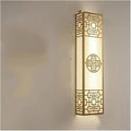 Chinese Style Bedroom Wall Lamp Strip Shaped Zen Background Wall Bedside Lamp Living Room,Ideal for Bedroom