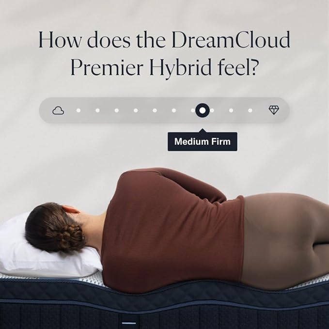Premier 13" Twin Mattress - Luxury Hybrid Gel Memory Foam - 365 Night Trial - Fiberglass Free - Forever Warranty - Mattress in a Box - CertiPUR-US Certified