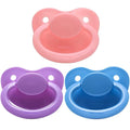LittleForBig Bigshield Generation-I Pacifier 3 Paci Pack - Pink LightBlue Purple