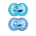 MAM Original Baby Pacifier, Nipple Shape Helps Promote Healthy Oral Development, Camo Boy, 16+ (Pack of 2)