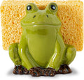 Frog Sponge Holder for Kitchen Sink Cute Kitchen Sponge Holder Ceramic Kitchen