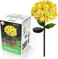 Touch Of ECO Solar LED Metal Flower Stake Light - Perfect for Your Garden, Patio, Walkway, or Outdoor Living Area - Includes 1 Flower Light