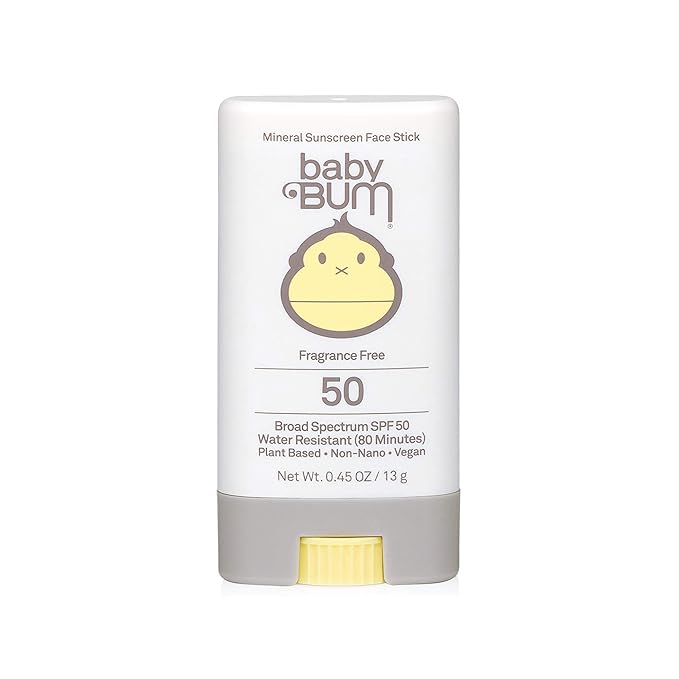Sun Bum Baby Bum SPF 50 Sunscreen Spray | 3 FL OZ & Baby SPF 50 Sunscreen Stick, 0.45 Oz & m SPF 50 Sunscreen Lotion | Mineral UVA/UVB Face and Body Protection, 3 FL OZ