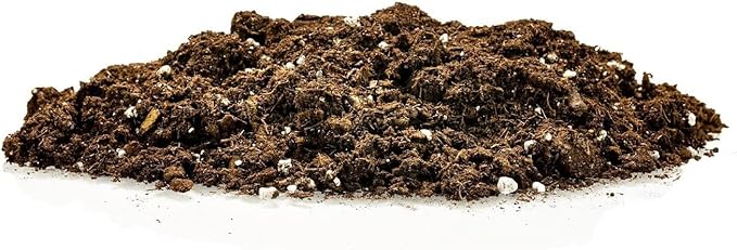 GARDENERA Premium Bamboo Potting Soil Mix - (2 Quart Bag)