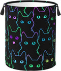 Funny Black Cats Laundry Hamper Bag