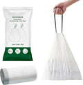 SONGMICS Trash Bags for 8-Gallon Trash Cans, Drawstring Kitchen Garbage Bags