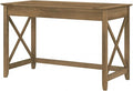 Bush Furniture Key West 48W Writing Desk in Reclaimed Pine