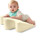 EKEPE Tummy Time Support Prop with Plush Cover for Baby Gas, Colic Relief & Burp, Nursing Reflux Prop for Feeding, Neck, Shoulder and Body, Tummy Time Mat for Newborns and Infant 0-12 Months - Beige