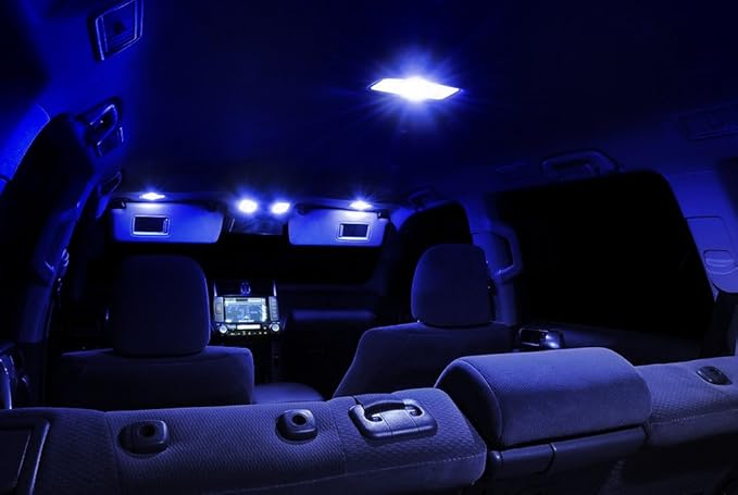 XtremeVision Interior LED for Acura MDX 2001-2006 (14 Pieces) Blue Interior LED Kit + Installation Tool