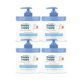 Happy Cappy Moisturizing Cream - Baby Eczema Cream, Eczema Lotion for Kids, Pediatrician-Formulated, Gentle, Paraben Free, Hypoallergenic, Soothes Dry Skin - 12 Fl Oz (Pack of 4)