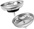 2 Pack Kitchen Sink Strainer & Stopper Combo