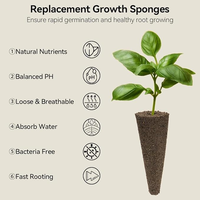 inbloom Fragrant Bouquet Seed Pod Kit for AeroGarden, iDoo, Ahopegarden, GARDENCUBE, 12 Pods (350+ Flower Seeds with Sunflower, Petunia, Mexican Marigold, Cockscomb, French Marigold, Dahlia)