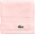 Lacoste Heritage 100% Supima Cotton Wash Cloth, Light Pink, Premium Super Soft