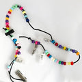 Mougee Flow Star Clip - Carry Your Flow Star Around in Style - Adjustable Length, Heavy Duty Clips, LED Light (Rainbow)