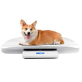 Digital Pet Scale, Baby Scale, with 3 Weighing Modes(kg/oz/lb), Max 220 lbs, Capacity with Precision up to 0.02lbs, White, Suitable for Infant, Puppies, Mom