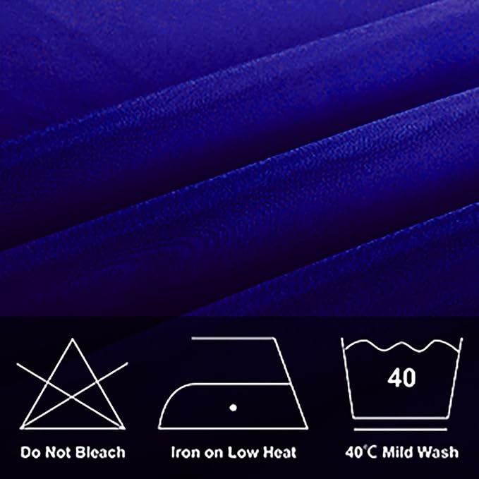 6 Pack Royal Blue Tablecloth 60 x 102 Inch Table Cloth for 6 Foot Rectangle Tables, Wrinkle Resistant Washable Polyester Fabric Table Covers for Party, Wedding,Dining,and Banquet