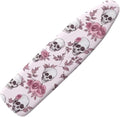 Ironing Board Covers Skull Pink Rose Stretchy Iron Board Cover and Pad
