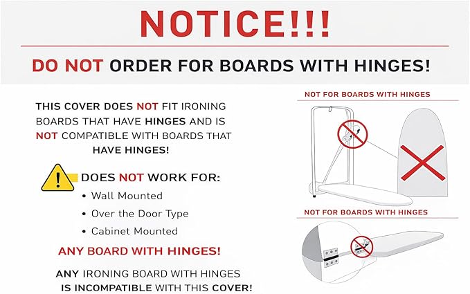 TIVIT Ironing Board Cover 14 x 42” – Made in Italy, Alumitek PRO Heat-Reflective