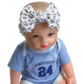 Baby Baseball Headband with Bow Headwear Sport Soccer Headband Bowknot Wide Hair Band Football Hair Bow for Toddler Infant TSFD55 (White Soccer Pattern)