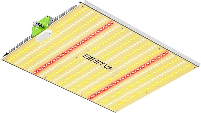 BESTVA BP1000 Dimmable LED Light, Full Spectrum Plant Lamp for Indoor Seed Starting, Seedlings, Vegetables & Household Plants