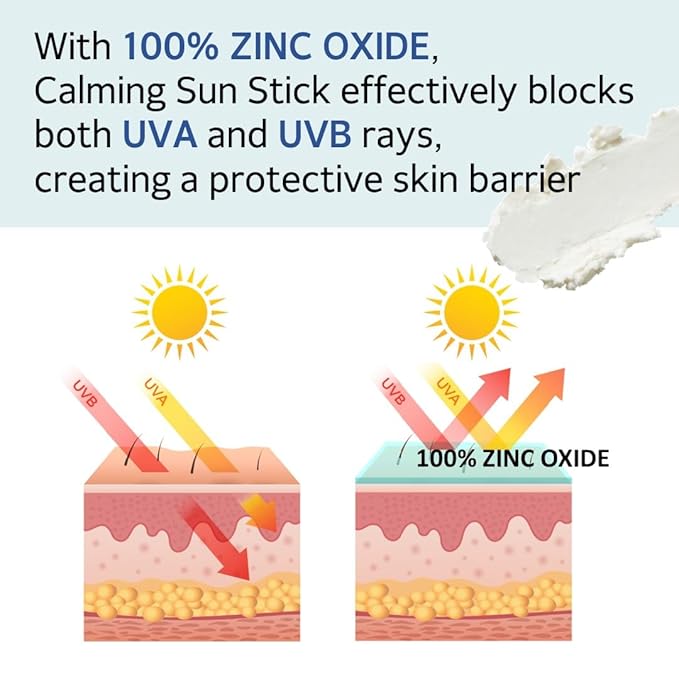 MAKEP:REM [make p:rem] UV defense me. Calming sun stick SPF 50 | non-nano zinc oxide physical sunscreen for face | UVA/UVB protection | No oxybenzone & octinoxate | 20g, 0.70 fl.oz. | makeprem