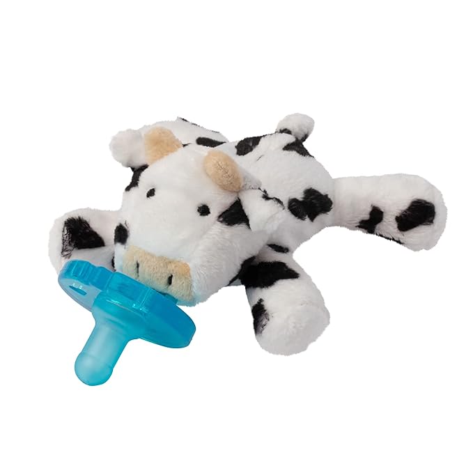 WubbaNub Silicone Infant Pacifier - Cow, BPA Free, Latex Free, Phthalate Free
