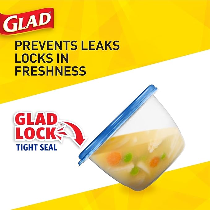 Glad GladWare To Go Snack Food Storage Containers