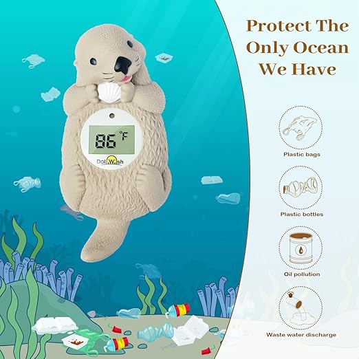 Baby Bath Thermometer for Infants Digtal Baby Water Thermometer for Bathtub Temperature Measure,Safty Kids Bath Floating Toy