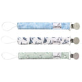 Binky Clip 3 Pack Set "Cove" by Copper Pearl