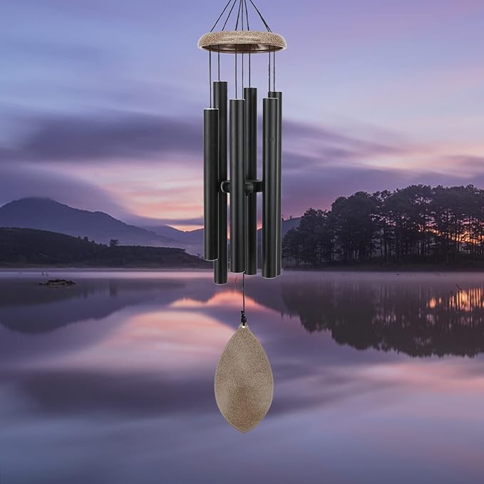 ASTARIN Wind Chimes for Outside Deep Tone,36 Inch Windchime Outdoors，Chimes for Outdoors,Sympathy Wind Chimes Memorial for Mom Dad，All Metal Wind Chime