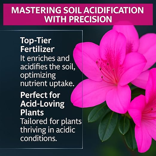 𝐁𝐄𝐒𝐓𝐒𝐄𝐋𝐋𝐄𝐑 Premium 8-4-8 Acidic Fertilizer for Azaleas, Camellias, Hydrangeas, Blueberries, Gardenias, Magnolia Trees, Evergreens and Rhododendrons - Ideal Iron-Rich Plant Food - 4 QUARTS