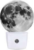 Moon Planet Night Light Plug-in Sleep Lamp Led Dusk to Dawn Night Light for Bedroom