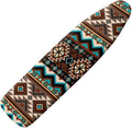 Africa Ethnic Pattern Ironing Board Cover Standard Size 15x54 inch, Hook and
