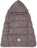 7AM Enfant Baby Carrier Cover - K-Poncho Universal Fit Winter Ultra Soft Plush Lining, Water Repellent Bunting Bag with Adjustable Hood, Multifunctional Stroller & Car Seat Blanket Cover | (0-3T)