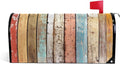 ALAZA Vintage Old Wood Texture Plank Grunge Magnetic Mailbox Cover MailWraps Garden Yard Home Decor for Outside Standard Size-18"x 20.8"