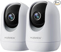 MUBVIEW Cameras for Home Security, 2.4/5GHz WiFi 2K Indoor Wired Se2.curity Baby/Pet Camera with Phone App, Night Vision, 24/7 Record, 2-Way Audio, Motion Tracking, Cloud Storage