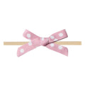 Copper Pearl Ribbon Baby Bow Lucy