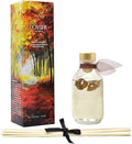 LOVSPA Reed Diffuser Set, Roasted Chestnuts Scented Oil Diffuser with Sticks, Home Fragrance Accessories for Bathroom Shelf Decor, Aroma Diffusers for Home or Office Fall Decor, USA Made