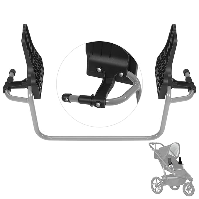 Single Jogging Stroller Adapter for Graco Infant Car Seats, Baby Trend Car Seat Adapter for Most BOB Gear Strollers, Baby Jogger Car Seat Replacement Part