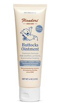 Flanders Buttocks Ointment – Zinc Oxide Diaper Rash Cream, 4oz Tube, Thick Barrier Paste for Baby & Adult Skin, Heat Rash, Chafing & Irritation Relief