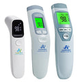 Amplim Bundle - Amplim Non-Contact Infrared Digital Forehead Thermometer for Baby Hospital Medical Grade No Touch (Pack of 3)