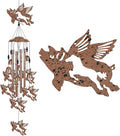 37" Flying Pigs Wind Chimes for Garden,Home,Balcony,Yard,Outdoor Decor, Sympathy Wind Chimes, Wind Catcher, Blessing Wind Bell, Pig Ornament Gifts for Mom, Pig Lovers,Grandma, Family, Women, Friend