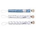 Copper Pearl Pacifier Clip 3-Pack: Premium Knit Binky Clips for Baby Girls and Boys - Stylish Stainless Steel Pacifier Holder Clip - Baby Pacifier Clips for No More Floor Drops - Wizarding World™