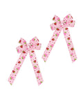 Strawberry Snap Clips Baby Girls Fruit Hair Bow Clips Strawberry Hair Ring Tie BBW24 (Set-K)