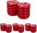 GoodCook Meal Prep Containers Set Microwave & Dishwasher-Safe Round Food
