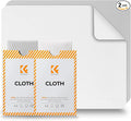 K&F CONCEPT 2 Pack Lens Cleaning Cloth | Microfiber Cleaning Cloth | Glasses