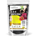 6-3-0 All-Purpose Professional Eco-Friendly Slow-Release Nitrogen Fertilizer with Iron & Calcium,Non-Burning, Enhances Soil Structure,for Indoor&Outdoor Plants,Vegetable Gardens (3 QUARTS)