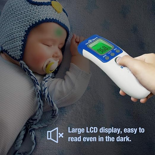 Easy@Home 3 in 1 Non-Contact Infrared Forehead Thermometer for Baby Adult and Child, NCT-301